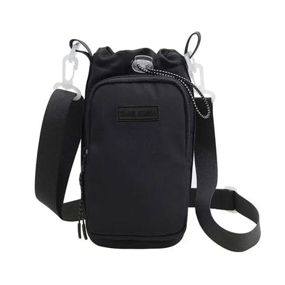 荷物が多い日に｜3WAYボトルポーチ — スマホも入る